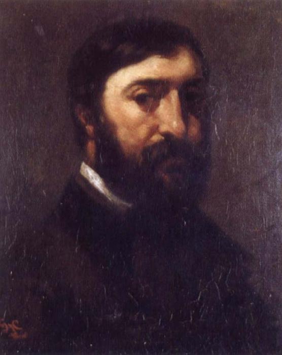 Gustave Courbet Portrait of Adolphe Marlet oil painting image